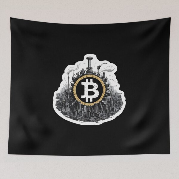 Item preview, Bitcoin Quiet Power designed and sold by RadDeck.