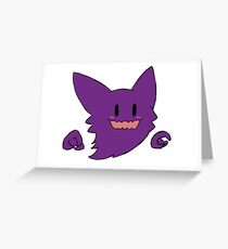 Cute Pokémon Haunter Greeting Card