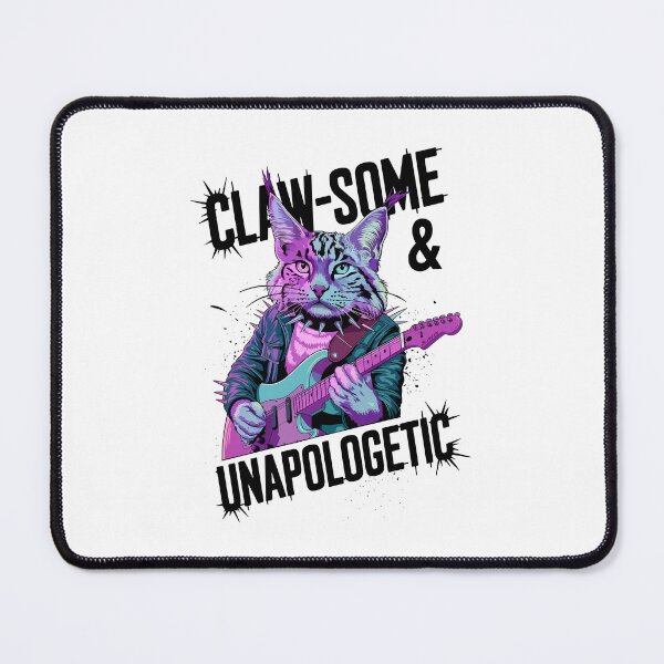 Item preview, Rockstar Lynx – Claw-some and Unapologetic designed and sold by WildlifeInc.