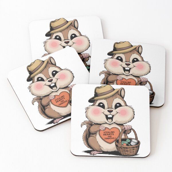 Item preview, Stealing Hearts and Snacks – Cute Chipmunk Design designed and sold by WildlifeInc.