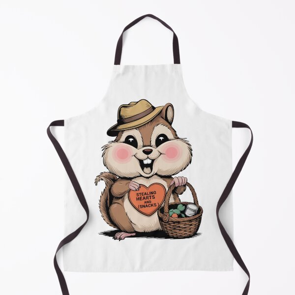 Item preview, Stealing Hearts and Snacks – Cute Chipmunk Design designed and sold by WildlifeInc.