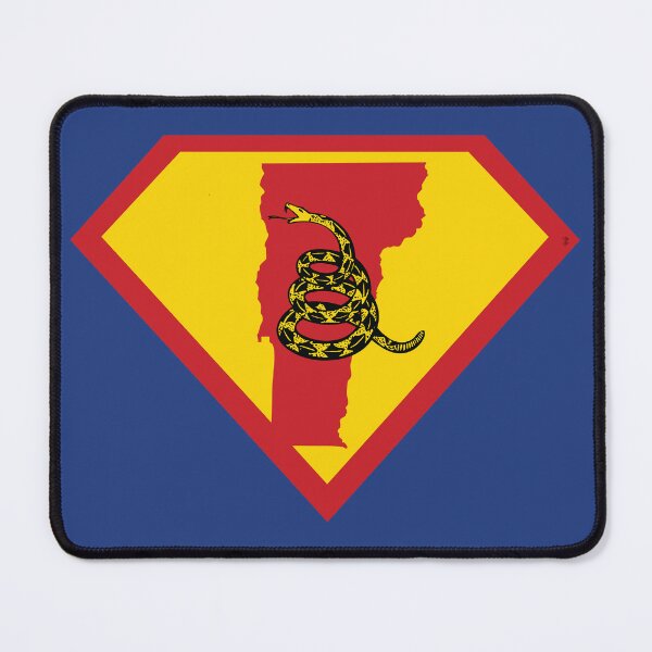 Item preview, VERMONTER SHIELD - Freedom Is The Superpower - Gadsden Snake Flag - Dont Tread On Me SUPERHERO VERMONT design designed and sold by pelagio.