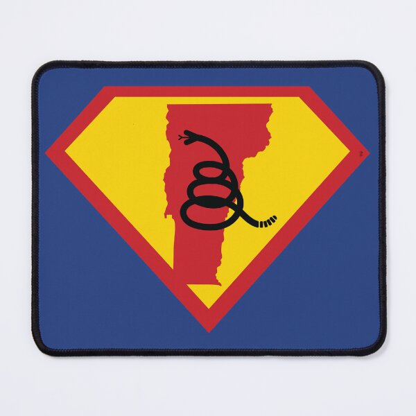 Item preview, VERMONTER  SHIELD - Freedom Is The Superpower - Modern Gadsden Snake Flag - Dont Tread On Me SUPERHERO VERMONT design designed and sold by pelagio.