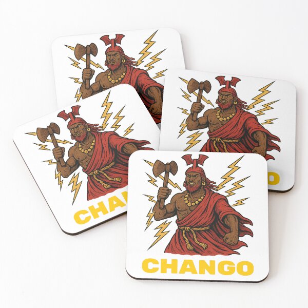 Item preview, Chango God of Thunder  designed and sold by Rustic Valley Studio.