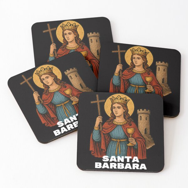 Item preview, Santa Barbara Orisha Virgen y Guerrera designed and sold by Rustic Valley Studio.