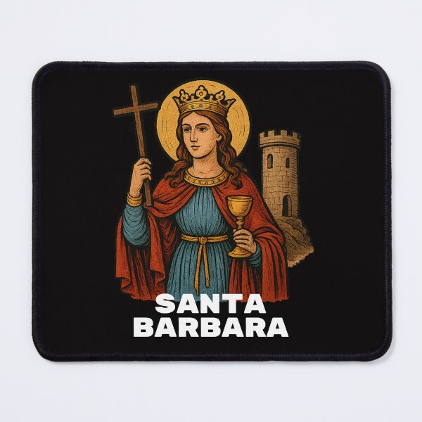 Item preview, Santa Barbara Orisha Virgen y Guerrera designed and sold by Rustic Valley Studio.