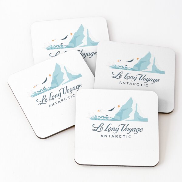 Item preview, Le Long Voyage Penguin Iceberg Splash Art designed and sold by RobertSwain3.