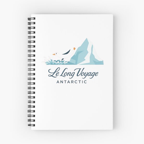 Item preview, Le Long Voyage Penguin Iceberg Splash Art designed and sold by RobertSwain3.