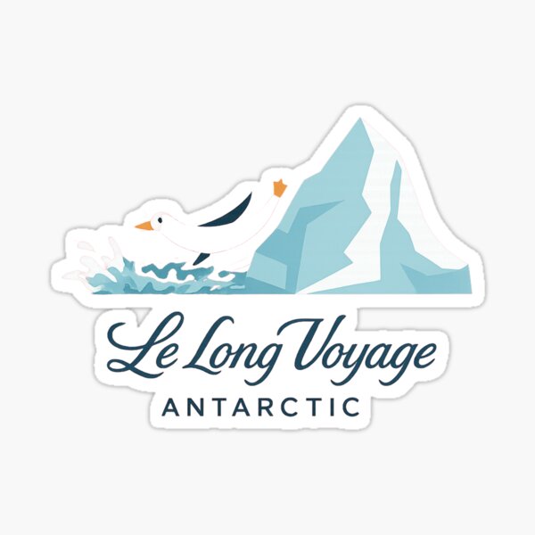 Item preview, Le Long Voyage Penguin Iceberg Splash Art designed and sold by RobertSwain3.