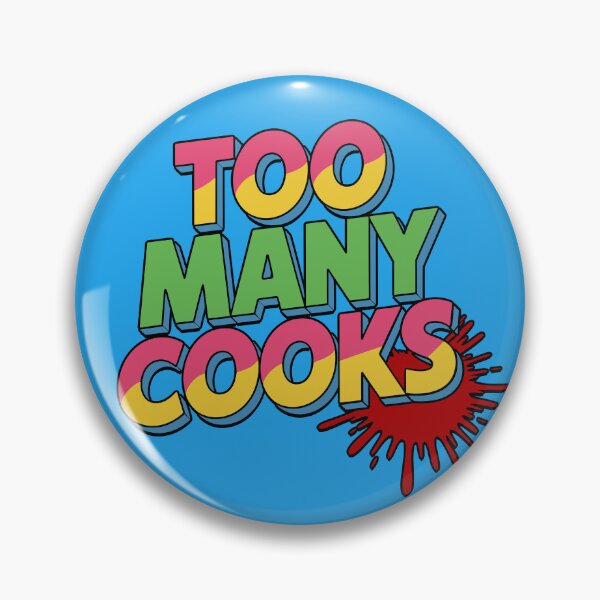Artikelvorschau, Too Many Cooks – Retro-Horror-Parodie entworfen und verkauft von Scott Black.