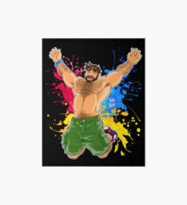 ADAM LIKES SUMMER Art Board Print