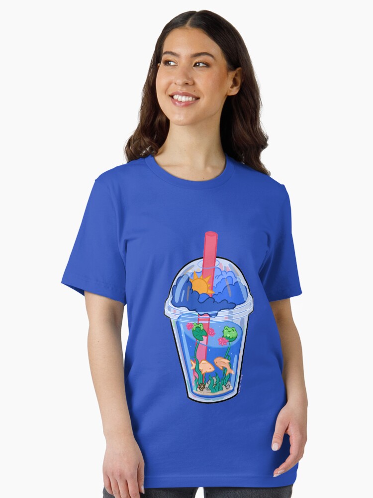 Thumbnail 2 of 7, Essential T-Shirt, Aquatic World In A Cup designed and sold by CosmicNCozy.