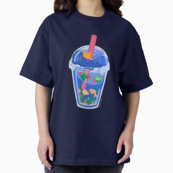 Vista previa del artículo con la obra «Mundo acuático en una taza», diseñado y vendido por CosmicNCozy.