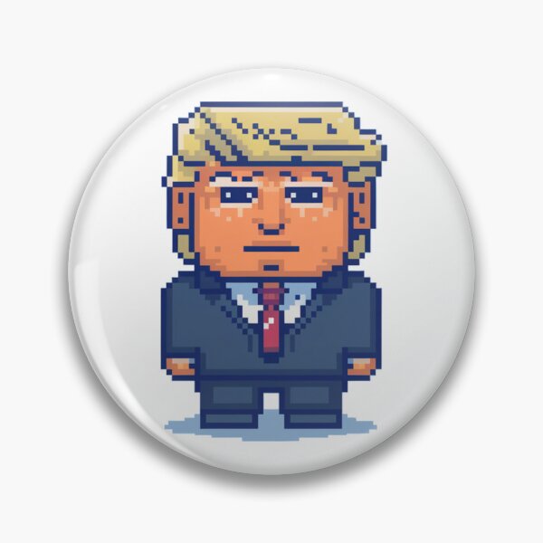 Item preview, Pixel President: The Combover Commander designed and sold by 8bitdecalworld.