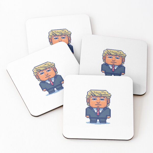 Item preview, Pixel President: The Combover Commander designed and sold by 8bitdecalworld.