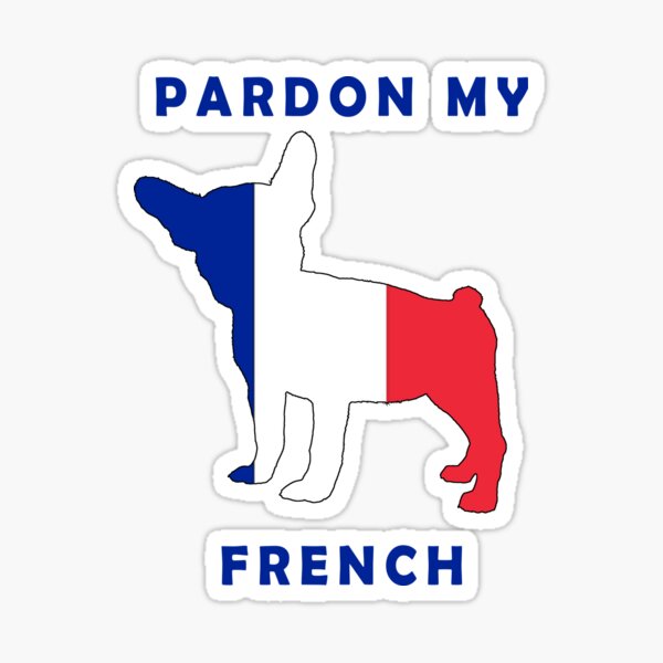 Aperçu de l'œuvre Excusez mon français créée et vendue par Dropbearz.