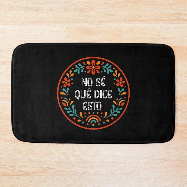 Item preview, "I Don't Know What This Says" Cute Funny Spanish Word Art designed and sold by LuveeTuffCo.
