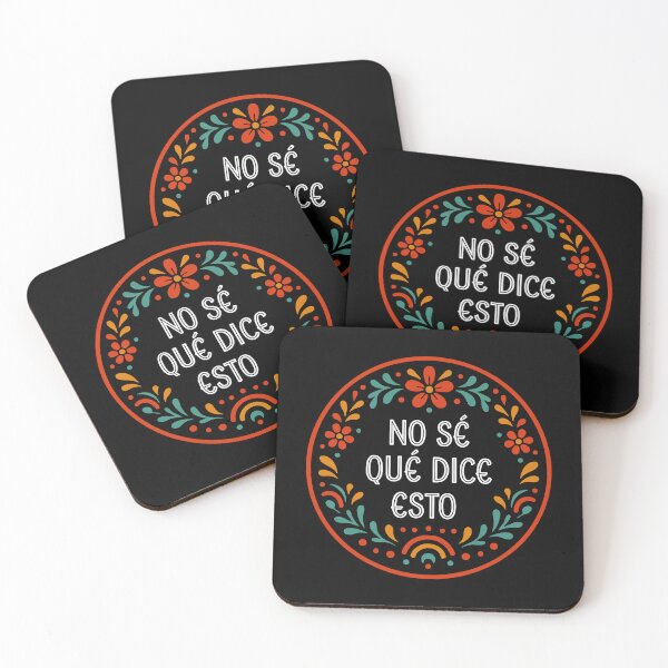 Item preview, "I Don't Know What This Says" Spanish Cute Funny Word Art designed and sold by LuveeTuffCo.