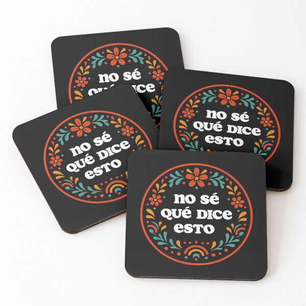 Item preview, "I Don't Know What This Says" Spanish Funny Cute Text Art designed and sold by LuveeTuffCo.