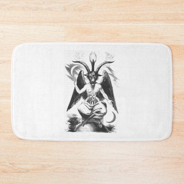 Item preview, Baphomet Bath-o-Mat designed and sold by platypusboi.