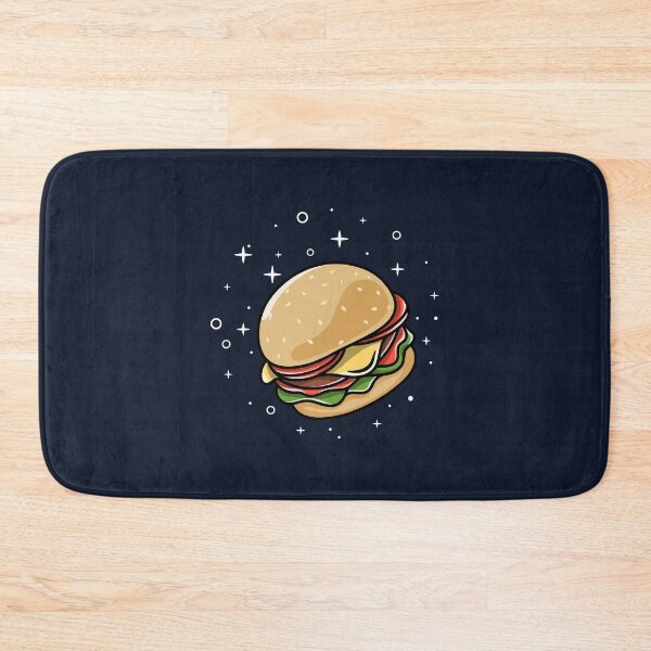 Item preview, Burger with sparkling stars designed and sold by kickthepencil.