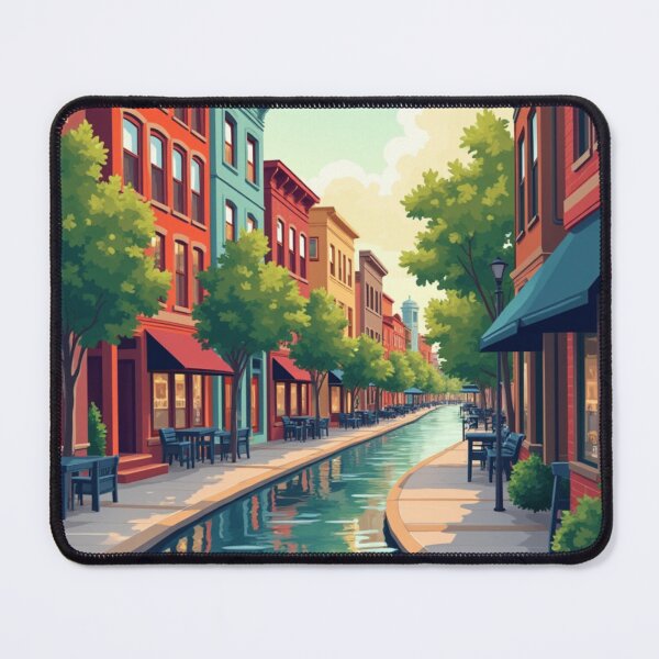 Item preview, Naperville Travel Poster, Perfect Gift for Travel Enthusiasts, Vintage Style Wall Art, USA Wall art for home decor, Naperville print. Sticker designed and sold by Thegalleryshop1.