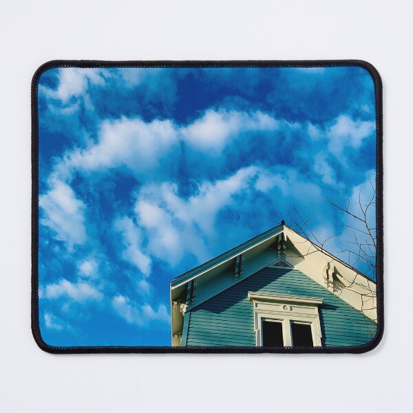 Item preview, Blue house, blue sky designed and sold by ElegantMutt.