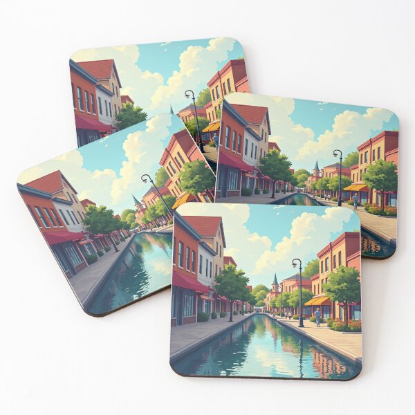 Item preview, Naperville Travel Poster, Perfect Gift for Travel Enthusiasts, Vintage Style Wall Art, USA Wall art for home decor, Naperville print. Sticker designed and sold by Thegalleryshop1.