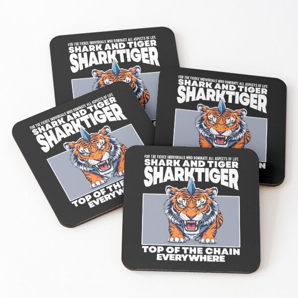 Item preview, TOP OF THE CHAIN EVERYWHERE - SHARK AND TIGER - SHARKTIGER designed and sold by KEF Custom.