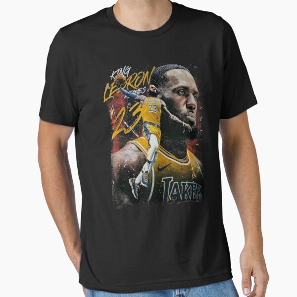 Item preview, Fan Art NBA des Lakers de Los Angeles, King LeBron James designed and sold by LutherBruce.