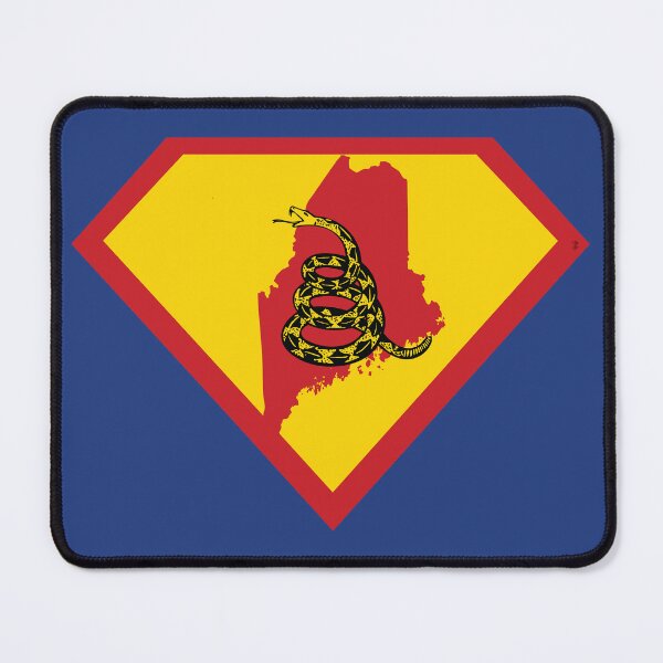 Item preview, MAINER SHIELD - Freedom Is The Superpower - Gadsden Snake Flag - Dont Tread On Me SUPERHERO MAINE design designed and sold by pelagio.