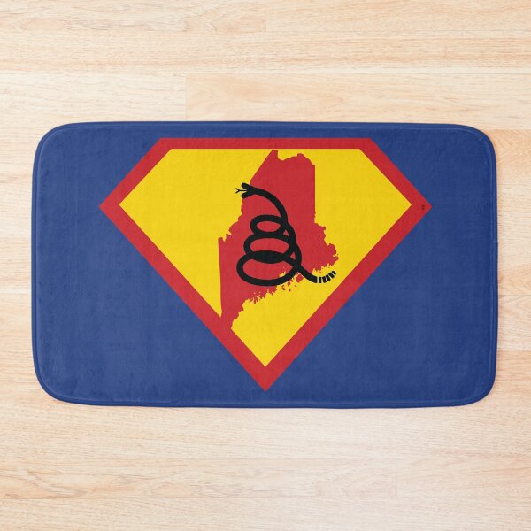 Item preview, MAINER SHIELD - Freedom Is The Superpower - Modern Gadsden Snake Flag - Dont Tread On Me SUPERHERO MAINE design designed and sold by pelagio.