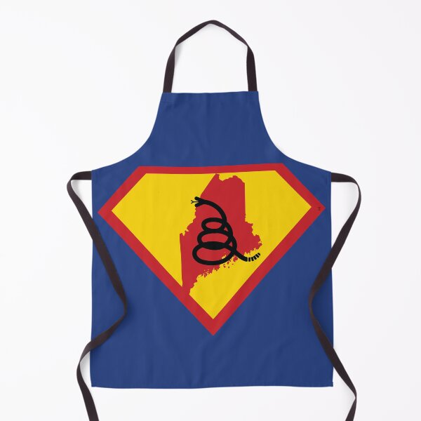 Item preview, MAINER SHIELD - Freedom Is The Superpower - Modern Gadsden Snake Flag - Dont Tread On Me SUPERHERO MAINE design designed and sold by pelagio.