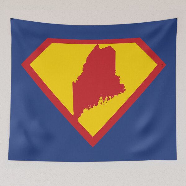 Item preview, MAINER   SHIELD - Freedom Is The Superpower -   SUPERHERO MAINE design designed and sold by pelagio.