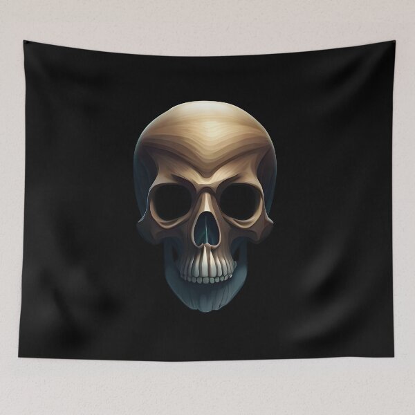Item preview, A Scary Skull designed and sold by ashutoashutosh.