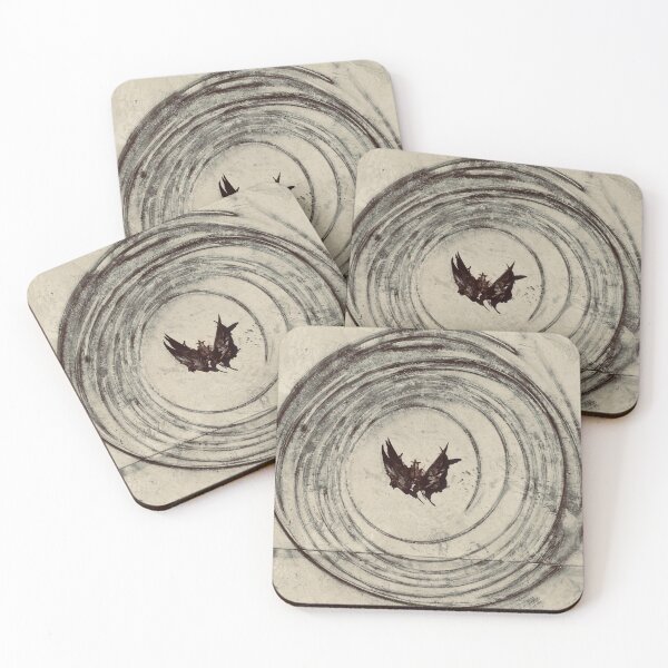 Item preview, Dead crow circled designed and sold by ElegantMutt.