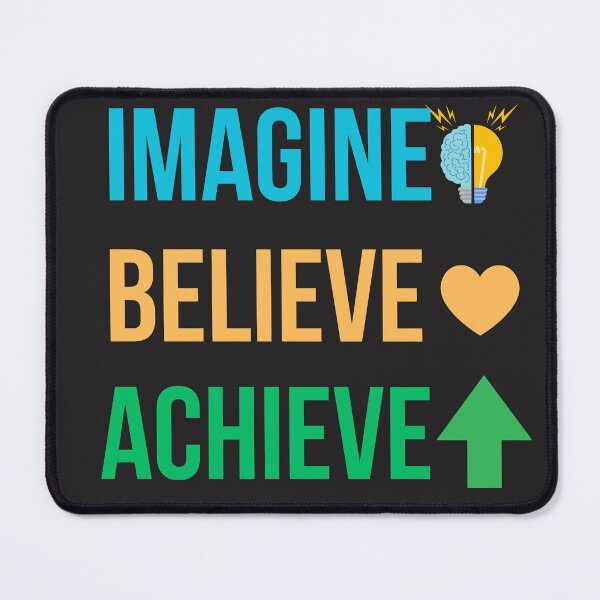 Item preview, Imagine, Believe, Achieve designed and sold by BeeStylishTees.