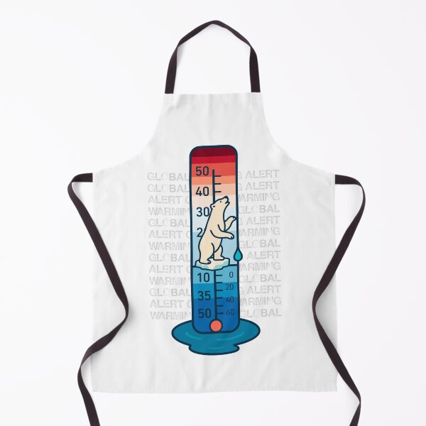 Item preview, Melting Point - Minimalist Climate Change Polar Bear Design designed and sold by H Jonas.