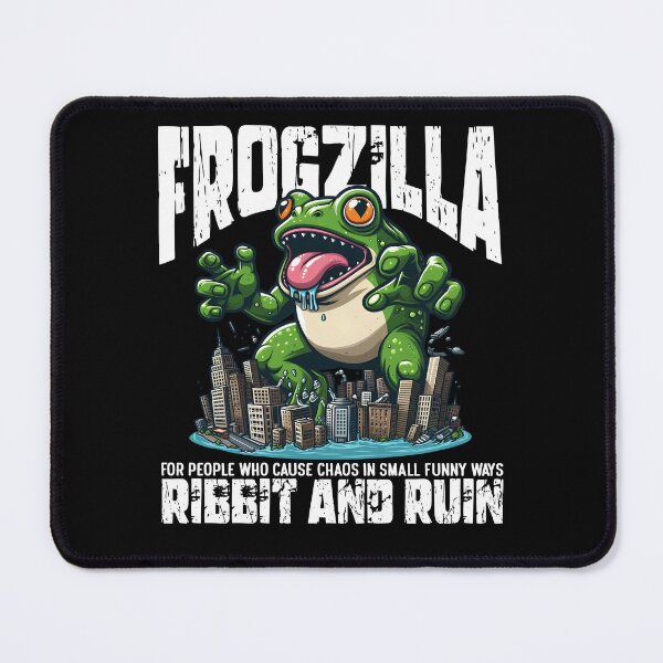 Item preview, RIBBIT AND RUIN - FROGZILLA designed and sold by KEF Custom.