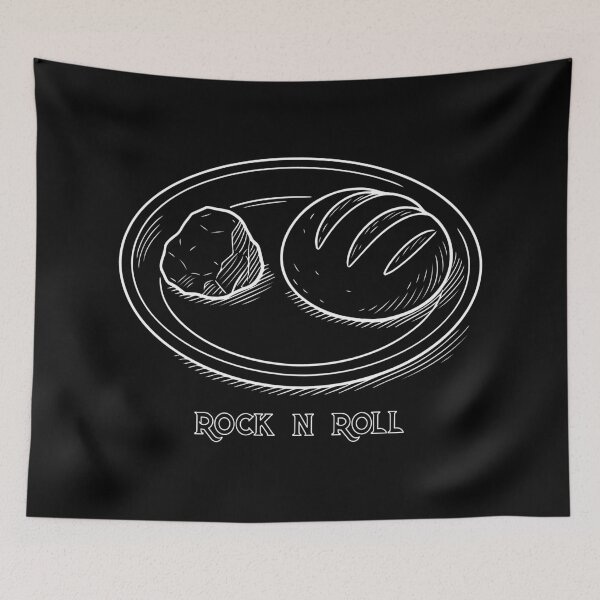 Item preview, ROCK N ROLL MUSIC DAD JOKE PUN designed and sold by Madjack Tees Kiwi SuperStore.