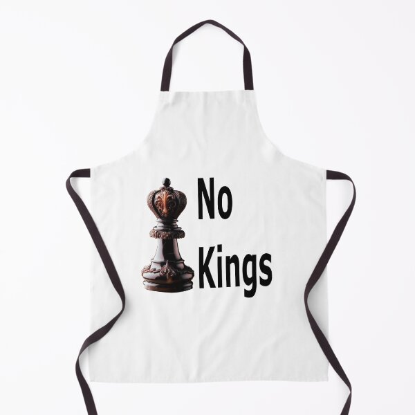 Item preview, No Kings Protest Hands Off ,Anti-Trump, Chess Piece designed and sold by TheTimeTaxi.