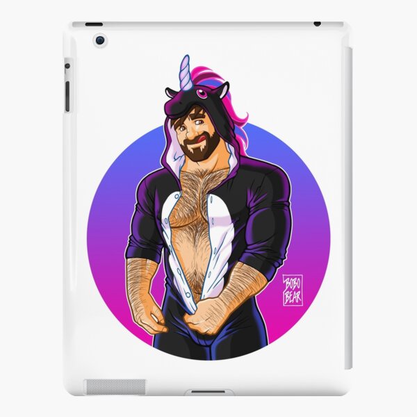 ADAM LIKES UNICORNS iPad Snap Case