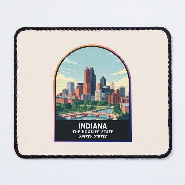 Item preview, Indiana (IN), State of the United States of America designed and sold by PinkandP.