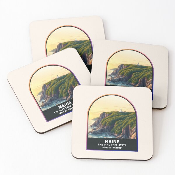 Item preview, Maine (ME), State of the United States of America designed and sold by PinkandP.