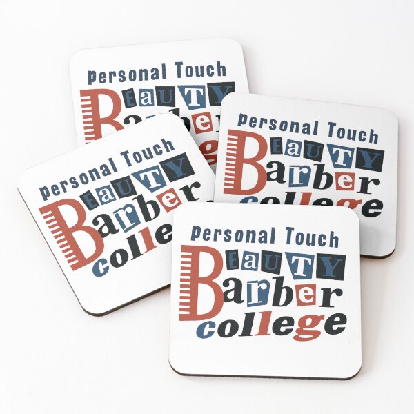Item preview, Retro Beauty Barber College Typography Art designed and sold by ShirleyWyant.