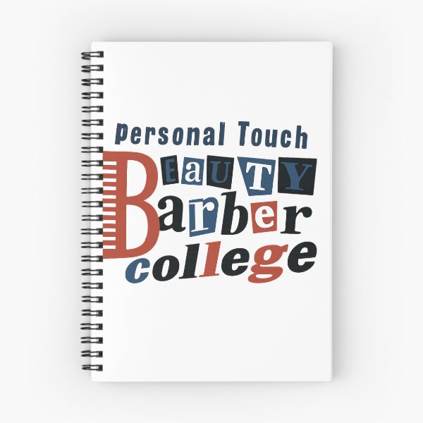 Item preview, Retro Beauty Barber College Typography Art designed and sold by ShirleyWyant.