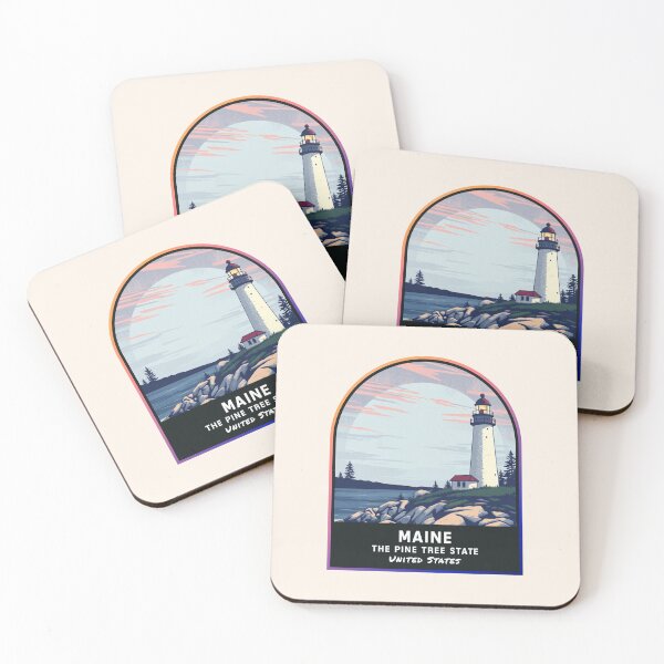Item preview, Maine (ME), State of the United States of America designed and sold by PinkandP.