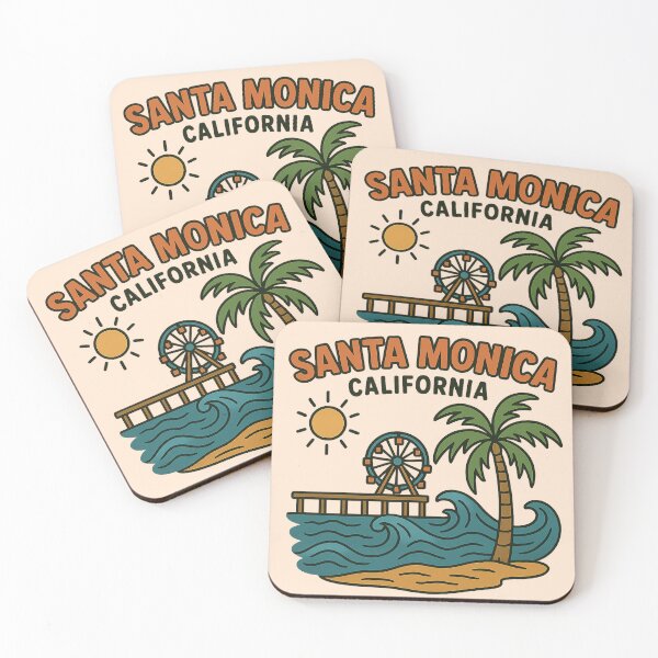 Item preview, Santa Monica designed and sold by YChangShop.