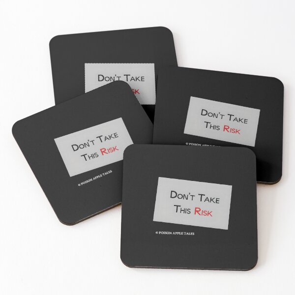 Item preview, Don't Take This Risk logo designed and sold by pappletales.