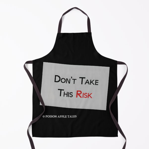 Item preview, Don't Take This Risk logo designed and sold by pappletales.